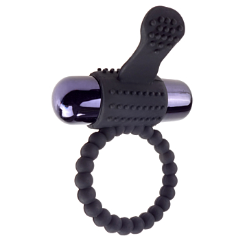 Pipedream Fantasy C-Ringz Vibrating Silicone Super Ring Black