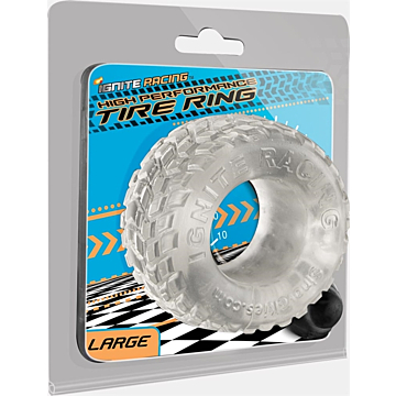 NS NOVELTIES Tire Ring - Smoke - Large