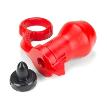 Oxballs Blaster Asslock Red + Stopper Black