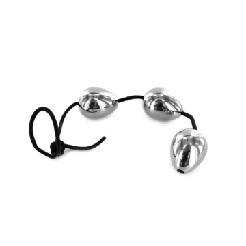 Kiotos 3 Anal Eggs - Silver