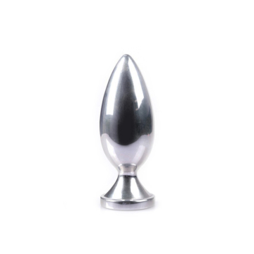 Kiotos Stainless Steel Silver Buttplug