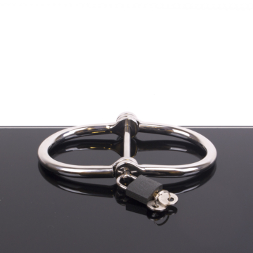 Kiotos Stainless Steel D-Handcuffs