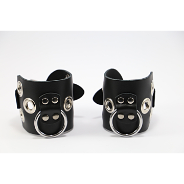 Kiotos Genuine Leather Handcuffs