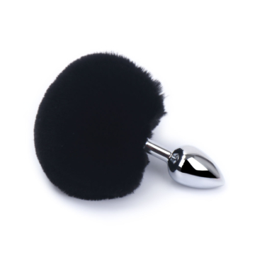 Kiotos Stainless Steel Black Bunny Tail