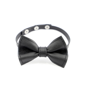 Kiotos Collar Fly - Genuine Leather, Black