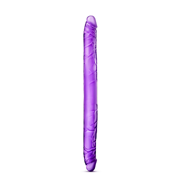 Blush B Yours 16 Inch Double Dildo – Purple