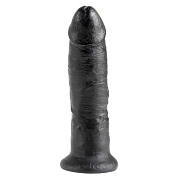 King Cock Realistic 9" Cock Black