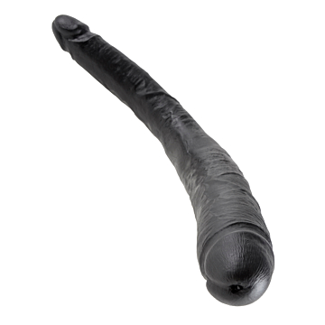 Pipedream King Cock 16" Black Double Dildo