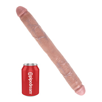 King Cock 16" Skin Double Dildo