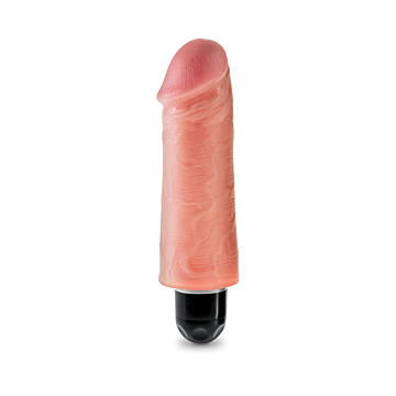 King Cock 5 Inch Vibrating Stiffy - Skin