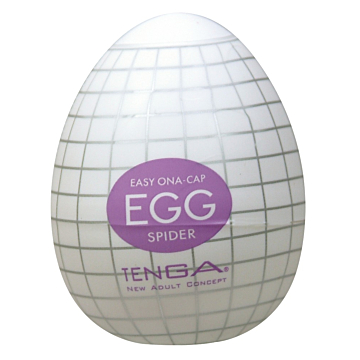 Tenga Egg Spider - White Silicone