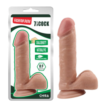 Chisa Novelties Fashion Dude 7.9 Inch Cock Flesh