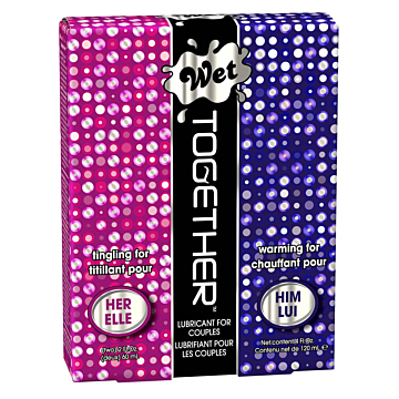 Wet Together Lubricant for Couples