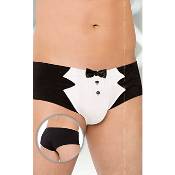 SoftLine Black Shorts - 4504