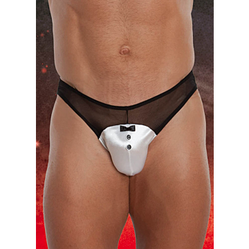 SoftLine Men's Thong - White