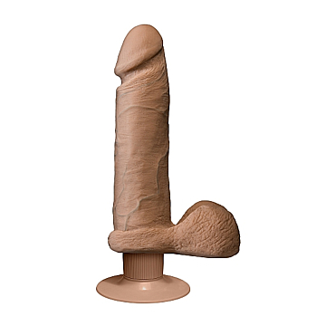 Doc Johnson Vibrating Brown 8 Inch