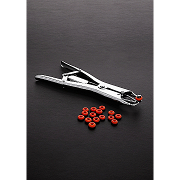 Triune Red Stainless Steel Pliers
