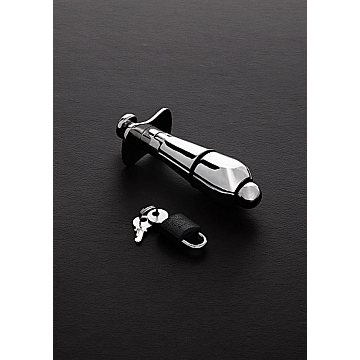 Triune Junior Anal Plug - Deluxe Silver Steel