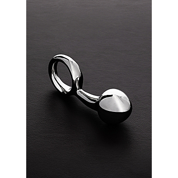 Triune Stainless Steel Butt Plug - Silver