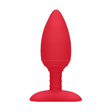 Shots Media Heating Butt Plug - Red