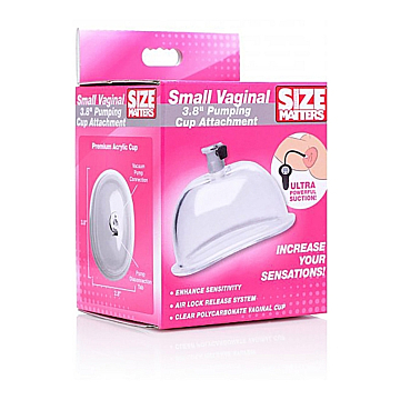 XR Brands Small Vaginal Pump - Transparent