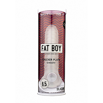 Fat Boy Checker Box Sheath 6,5 Inch - clear