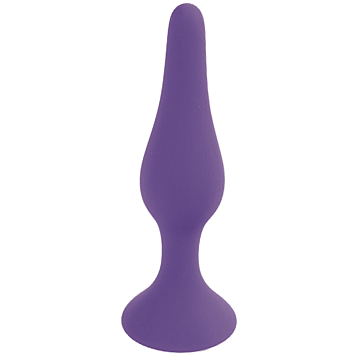 Kinksters Extra Large Purple Silicone Butt Plug