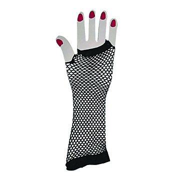 Kinksters Black Net Gloves
