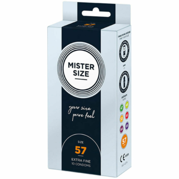 MISTER SIZE 57mm Condoms 10pcs