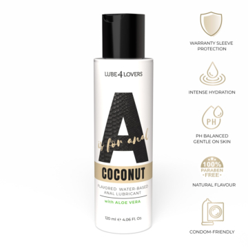Anal Lubricant A is for Coconut 120 ml