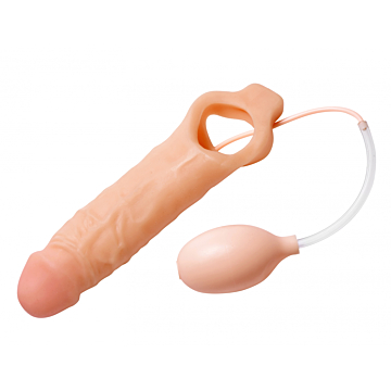 Size Matters - Realistic Ejaculating Penis Enlargement Sheath