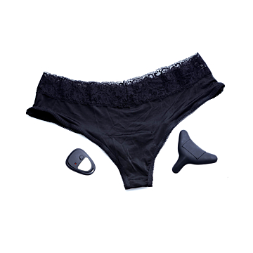 Xr Brands - Cheeky Style Pulsating Panty - 10 Speed - One Size