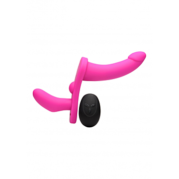 XR Brands Purple Double Take Strap-On Harness