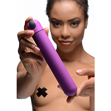 XR Brands XL Vibrating Bullet - Purple Silicone
