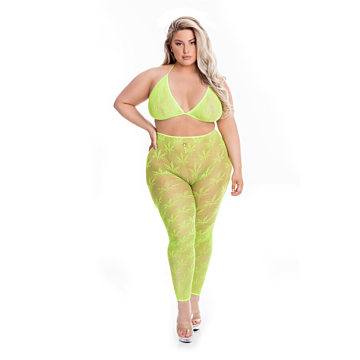 Sexy Women's Costume All About Leaf - Green P/S