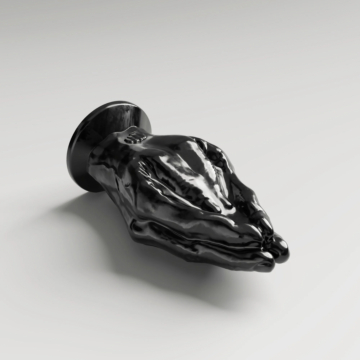 All Black Steroid Fisting Dildo Hail Mary 24 x 11.5 cm