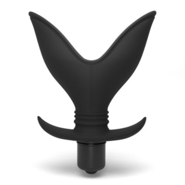 Lovetoy Black Silicone Anal Plug