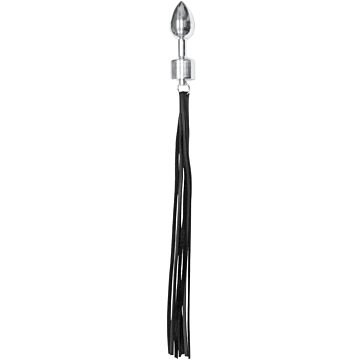 XXdreamSToys Aluminium Plug with Leather Whip