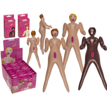 Inflatable mini rubber doll 66 cm