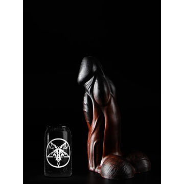 Waterproof Huge Bael Beast Silicone Dildo L 27 cm (Black) - Twisted Beast