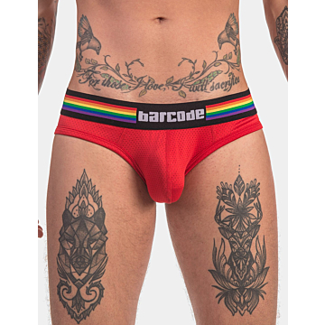 Barcode Berlin Pride Briefs Red