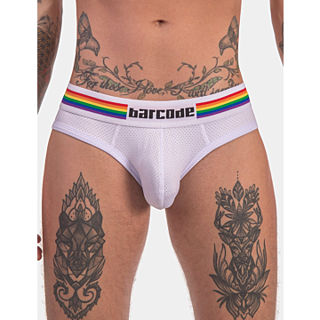 Barcode Berlin Pride Briefs White