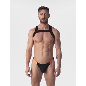 Barcode Berlin Elastic Harness Matt Black - Taille  