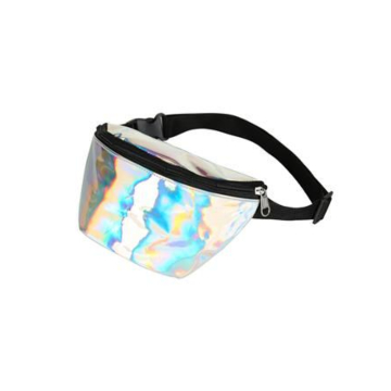 Silver hologram bumbag B