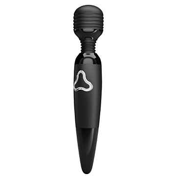 Pretty Love Black Silicone Body Wand