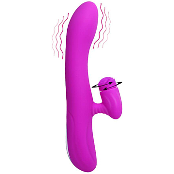Pretty Love Derrick - Purple Silicone Toy