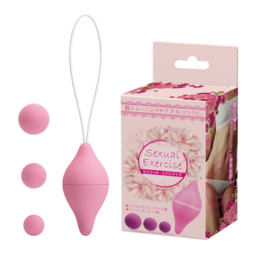 Pretty Love Pink Kegel Balls