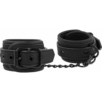 Fetish Submissive Vegan Leather Handcuffs