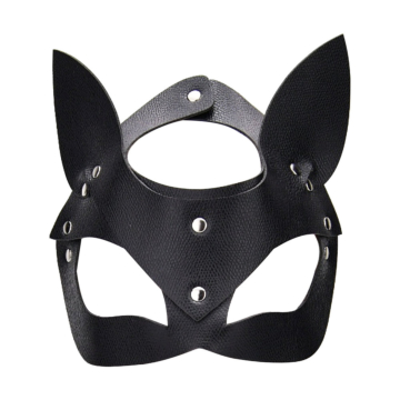 Bound to Play Kitty Cat Face Mask Black

