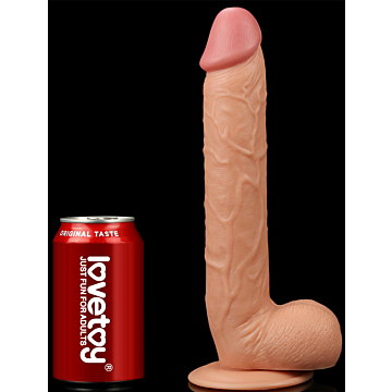 Lovetoy King Size Realistic Dildo - 25.5cm, Flesh